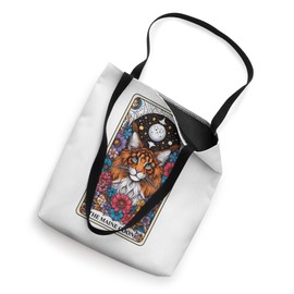 The Maine Coon Cat Tarot Card Tote Bag