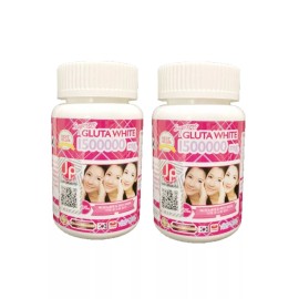 Gluta White 2 Bottles Gluta White Supreme 1500000Mg Whitening Anti Aging Softgels