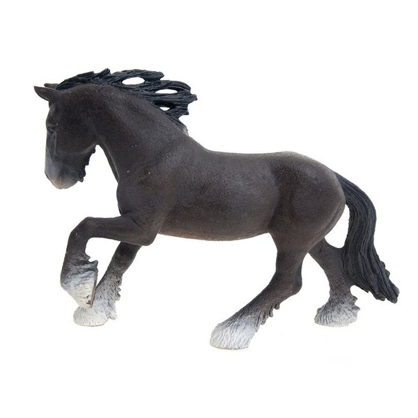 Schleich Shire Stallion Toy Figure
