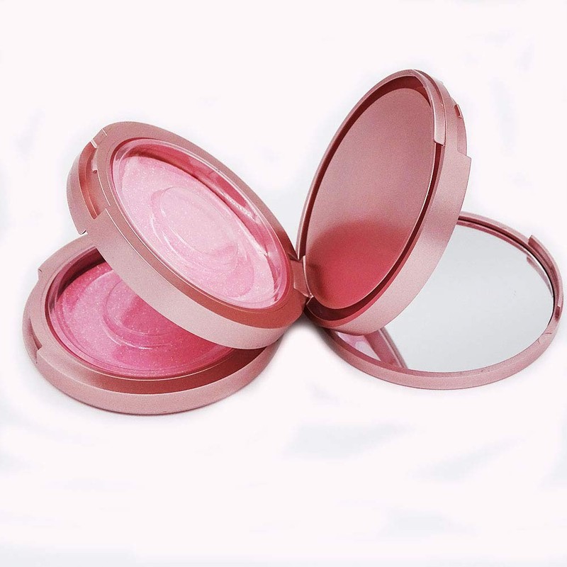 YiQiYi Eyelash Storage Box-2 Pack Eyelash Holder Case with Mirror