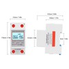 DDS6619 SinglePhase Energy Meter DIN Rail 2P Power Meter with