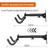Soporte para Bicicletas Pared, Rack para Bicicleta Ajustable 2 Piezas,