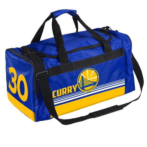 Golden State Warriors Curry S. #30 Medium Striped Core Duffle