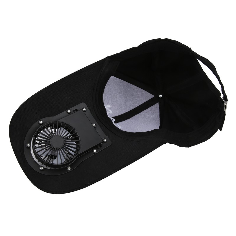 Portable USB Rechargeable Fan Hat Adjustable Adult Unisex Sun UV