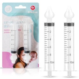 2 Enjuagues nasales para bebés en color transparente. 2 PACK! Enjuague y lavado nasal para bebés (TRANSPARENTE)