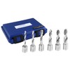 Accusize Industrial Tools 6pcs/Set H.S.S. Fully Ground Drill Sets with