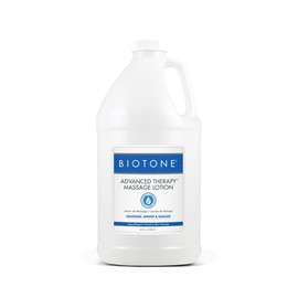 BIOTONE Advanced Therapy Massage Lotion, Hypoallergenic and Fragrance-Free, More Glide and Workability, Absorbs for a Non-Greasy Finish