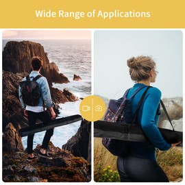 Selens 60 cm Carry Bag Tripod Bag with Carry Handle for Light Stands Umbrella Boom Arm Light Stand Photography Accessories Photo Studio Black Nylon Bag, black, Camera Tripod Bag