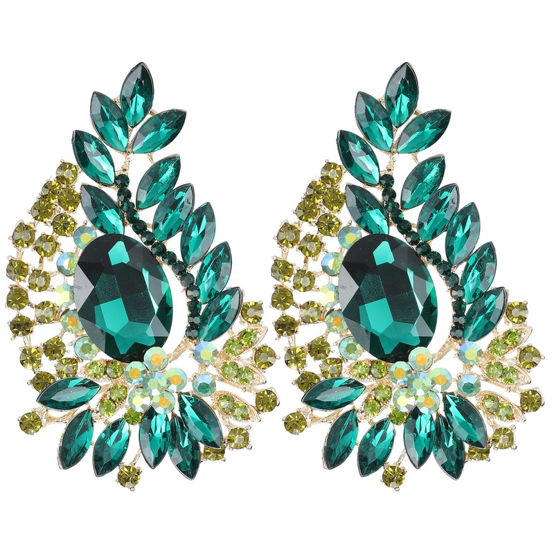 2Pcs Corsage Brooch Fashion Retro Exquisite Alloy Pins Applique Clothing