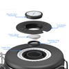 Stainless Steel Coffee Bean Airtight Canister Tea Dried Fruits Storage