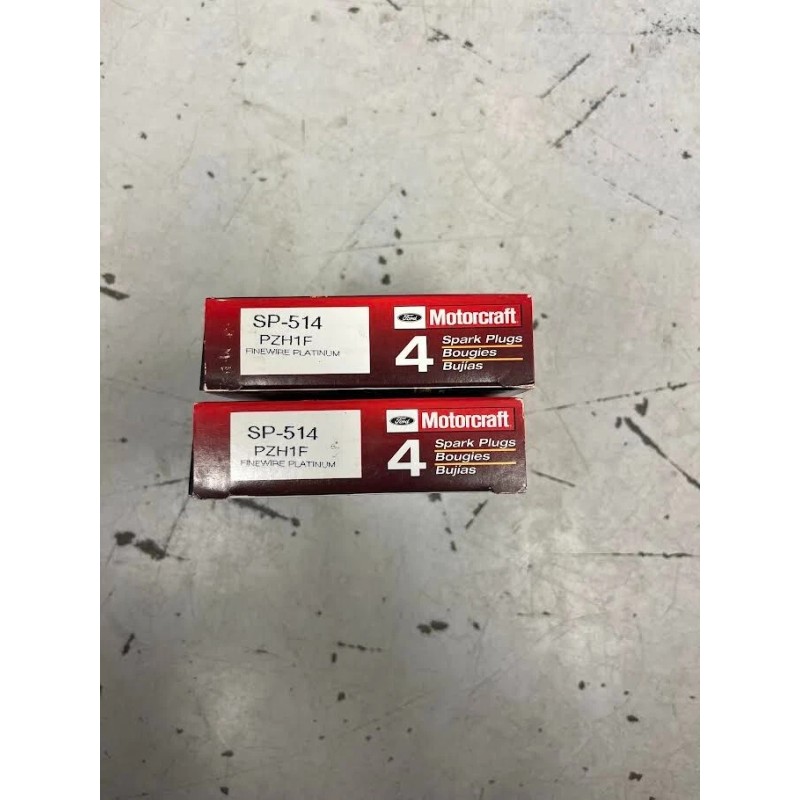 Motorcraft GENUINE FORD PARTS SP-514 SPARK PLUGS FOR 04-14 F150