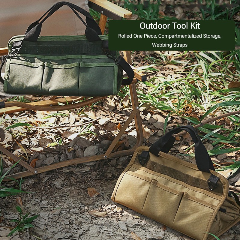 Outdoor Camping Accessories Storage Bag Large Capacity Waterproof Oxford Cloth