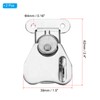 PATIKIL Spring Loaded Small Butterfly Twist Latch 2.4"x1.5", 2 Pack