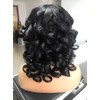 Short Curly Wigs for Black Women Loose Cute Kinky Curly