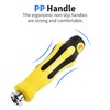 FOCMKEAS 2 in 1 Adjustable-Length Screwdriver,PH2 Phillips and 6.3mm Slotted