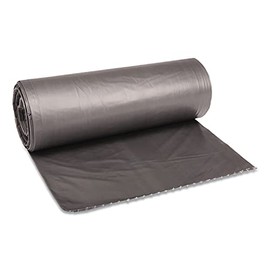 Boardwalk 3858SEH Extra-Extra-Heavy Can Liner 38x58 60gal 1.1 Mil Gray 25 Bag/RL 4 RL/CT