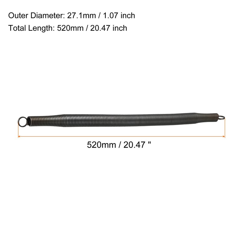 PATIKIL 27.1mm OD B Type Spring Tube Bender, Steel Pipe