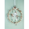 Acrylic Painting Disc Egg Approx. 8 cm Craft with Hanging