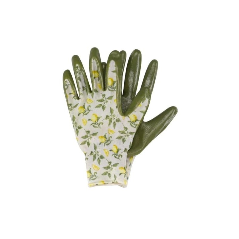 Briers Water Resistant Sicilian Lemon Sd/Wd Med Gardening Glove