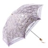 Honeystore Lace Travel Parasol Twice Folding Anti-uv Sunshade Windproof Umbrella