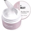 IN.HYPE Esculpting Builder Gel para extensión de uñas/fortalecimiento (blanco lechoso)