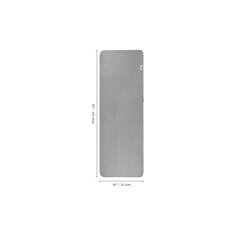 Polyte Toalla de Baño Microfibra Waffle Secado Rápido 430 gsm