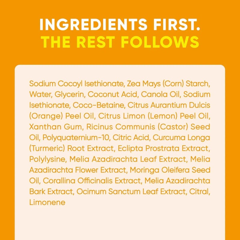 Shampoo Sólido Mars Made Limón Y Naranja 120g