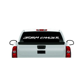 Storm Chaser Banner Car Decal Funny Car Severe Weather Diesel Truck Dad 7.3 6.7 6.6