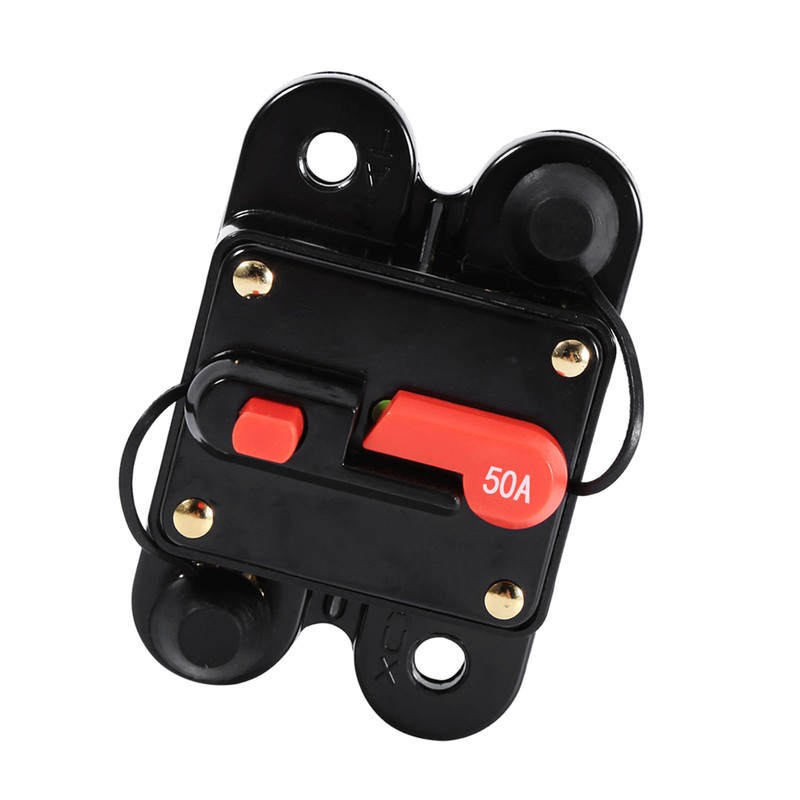 50Amp -100Amp Circuit Breaker Reset Fuseholder Car Boat Fuse Holder