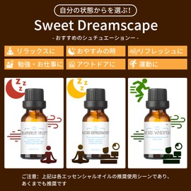 LOXIM Aroma Oil Set Essential Oil Blend Essential Oil 3 x 10ml Azure Refreshment, Rose Whisper, Grapefruit Uplift