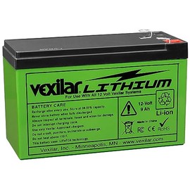 Vexilar V-100L 12 Volt / 9 amp Hour Lithium Battery