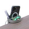 Deflecto Space Saving Small Desktop Storage Organiser, Stationery Pen Holder