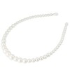 JewelVOX Hair Accessories for Kids, Graduated Size, Pearl Headband