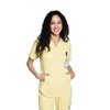 Acadia Women's Sporty Scrub Top – V-Neck, Hidden Pockets，High Stretch,