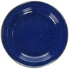 GSI enamel plate blue dishes