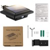 KEENZO Solar Gutter Lights - Bright Solar Powered led Fence