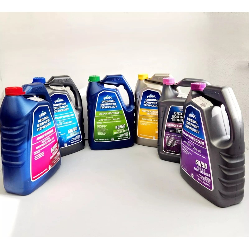 Peak Antifreeze + Coolant European Vehicles BLUE Peak - LOCAL