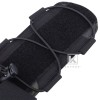 KRYDEX Helmet Counterweight Battery Pouch Cord Lock Retainer Black Camo