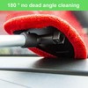 Beieverluck 3 Pieces Windshield Cleaning Tool Inside Car Window Cleaner