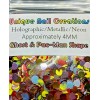 Unique Nail Creations GHOST&PaCMaN GLITTER Shape~Multi Colors~Nail•Ac - Ghost &