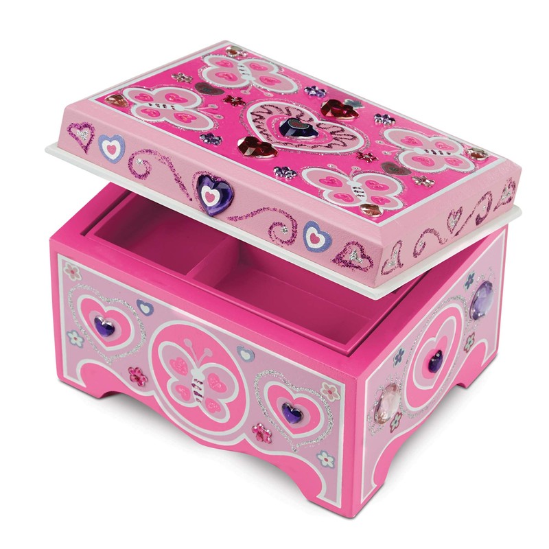 Melissa & Doug Created by Me! Jewelry Box Wooden Craft