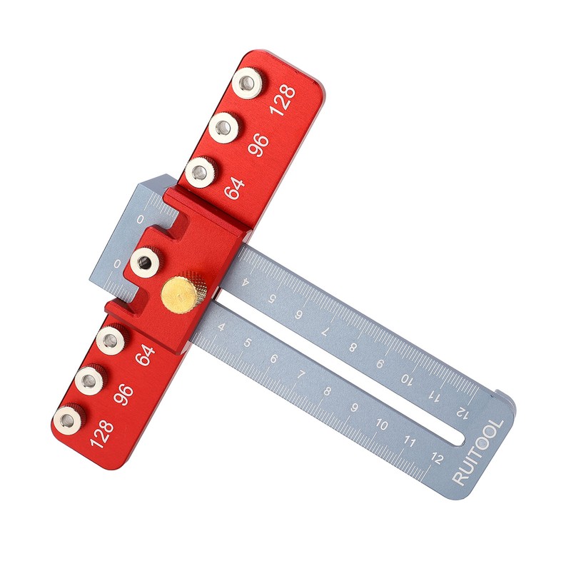 Cabinet Hardware Jig Accurate Fast Small Woodworking Drilling Guide Tool