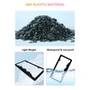 GNSZSN Mountain License Plate Frames - 2 Pack Black Plastic