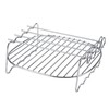 Stainless Steel BBQ Rack Double Layer Rib Rack Replacement Air