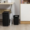 UUJOLY Plastic Small Trash Can Wastebasket, Garbage Container Basket for