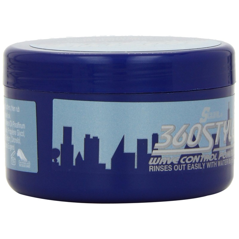 360 Luster's Style Wave Control Pomade, 3 Ounce (Pack of