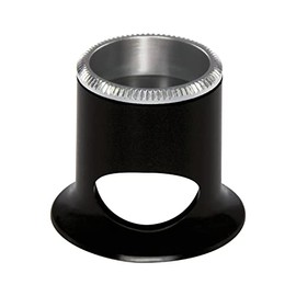 BERGEON 2611-TN-3.5 Watchmaker's Magnifying Glass 2.8X Black Biconvex Lens Air