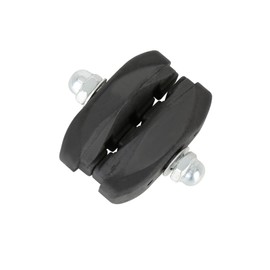 Hihaha Pair Bike Brake Pads Bicycle Block Mountain Bike MTB 45mm Black Durable Material