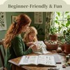 Stitch Book Kit, Embroidery Stitch Book for Beginners, DIY Portable