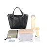 Lanoe 37585 Conan Handbag, Tote Bag, Shoulder Bag, 2-Way, Crossbody,